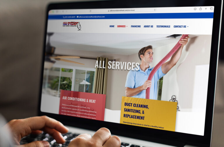 All Brevard Air and Heat Website Design