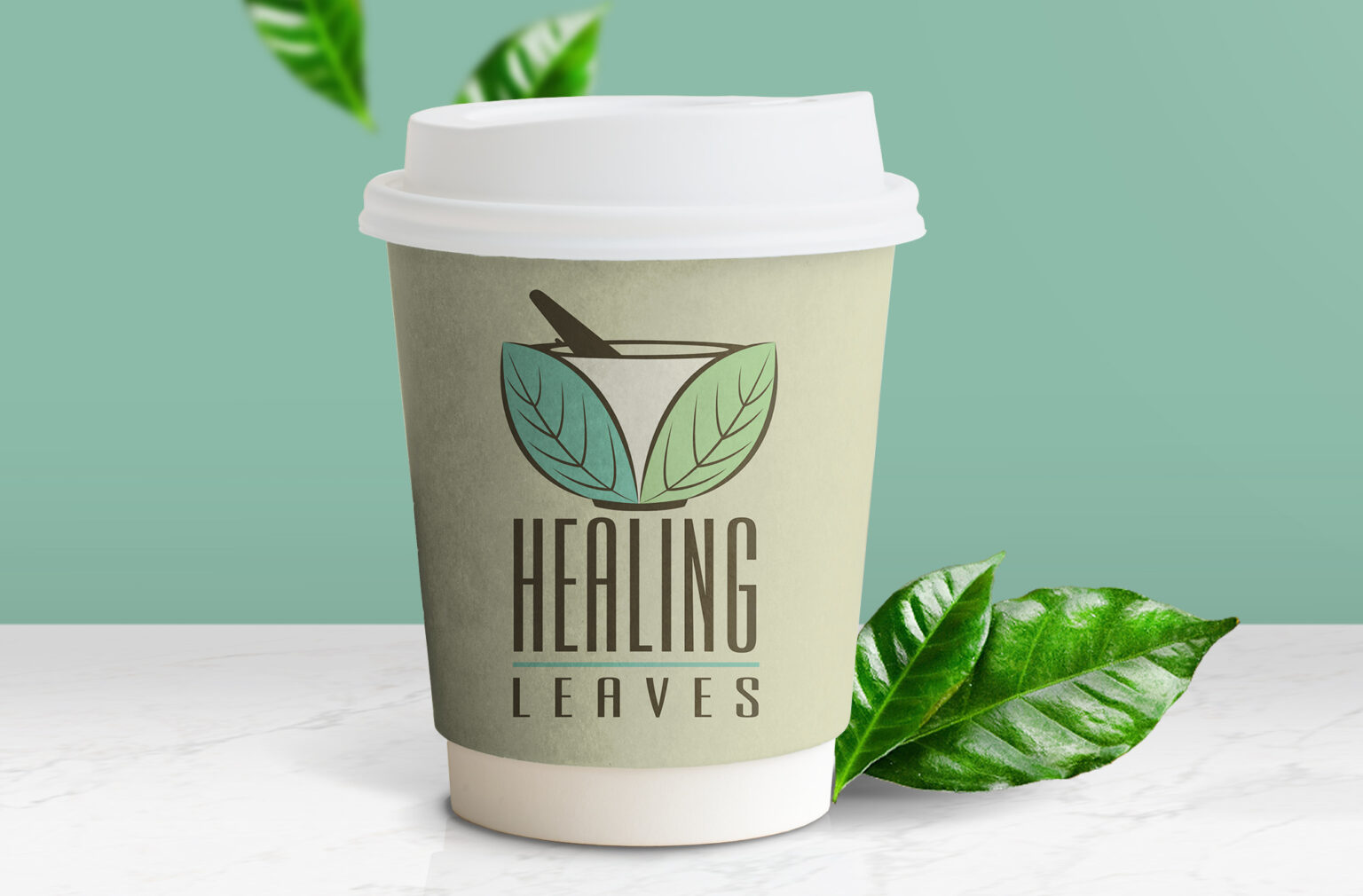 Healing Leaves Logo Design