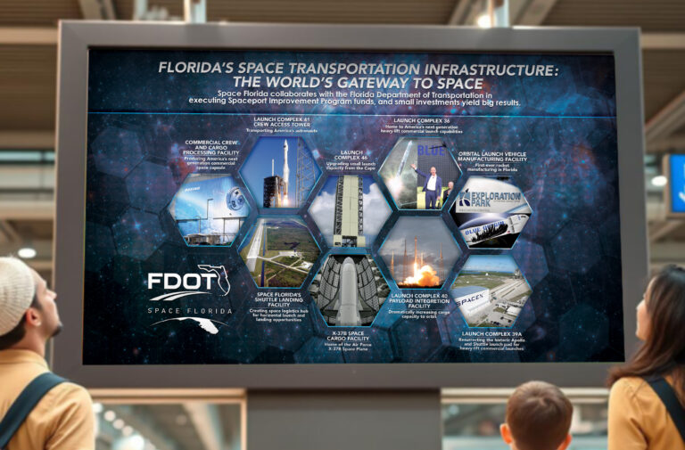 Space Florida & FDOT Billboard Design